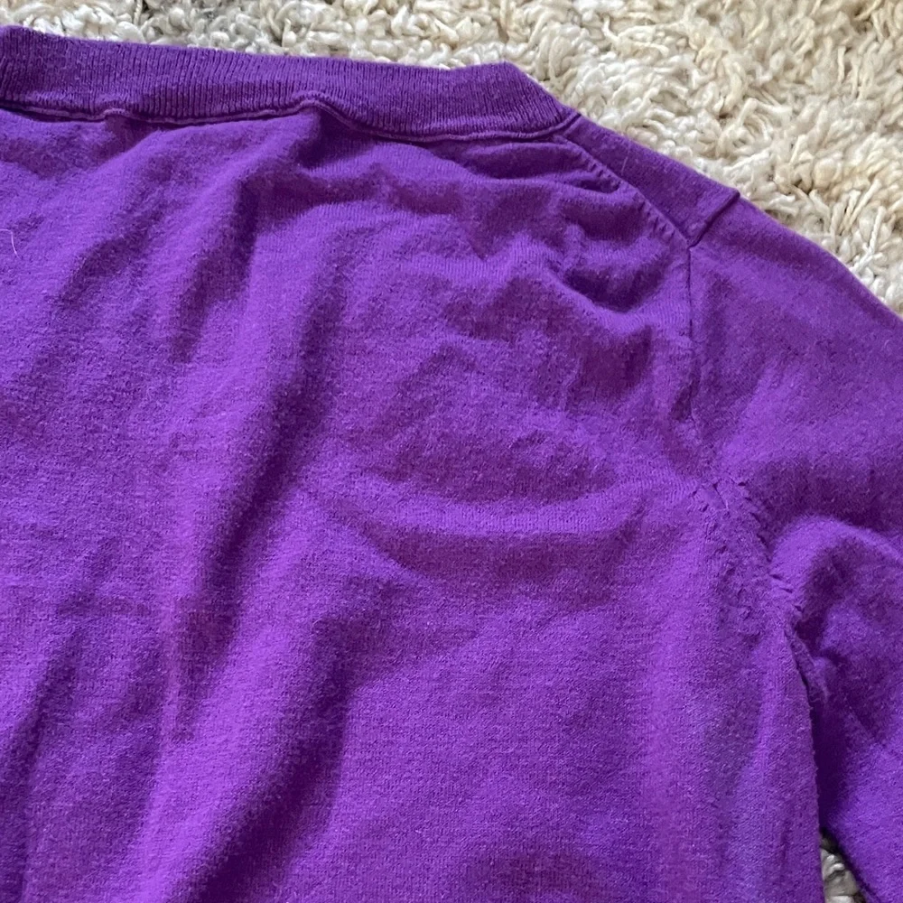 J. Crew Vibrant Purple Crew Neck‎ Sweater